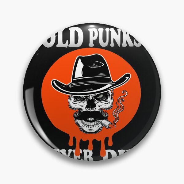 Item preview, old punks never die designed and sold by Buzzbazaar.
