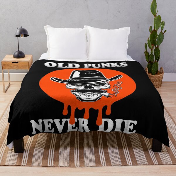 Item preview, old punks never die designed and sold by Buzzbazaar.