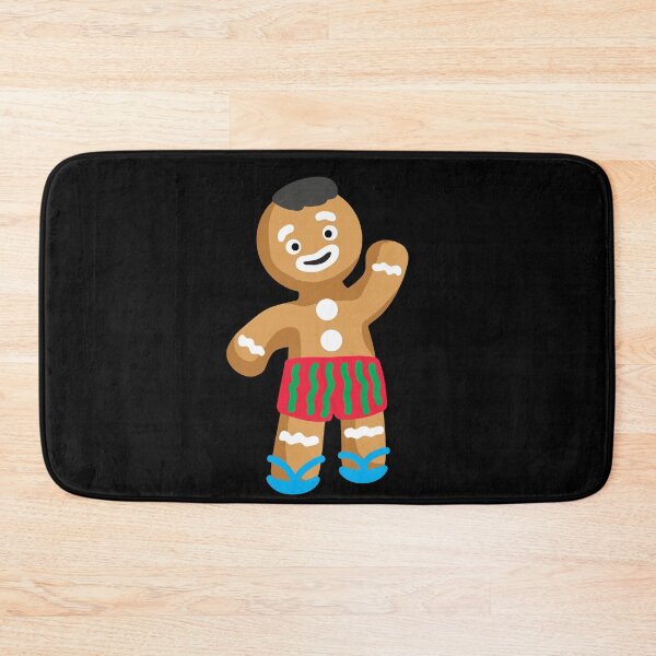 Item preview, Christmas In July Gingerbread Man Bathsuit designed and sold by Moonpie90.