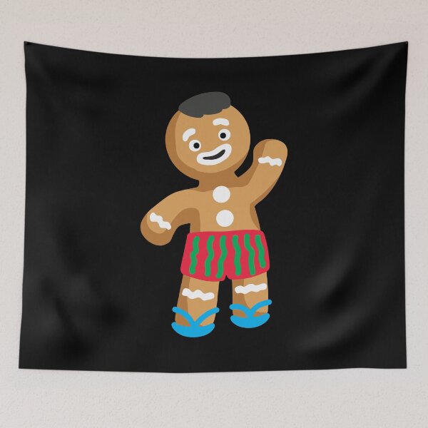 Item preview, Christmas In July Gingerbread Man Bathsuit designed and sold by Moonpie90.