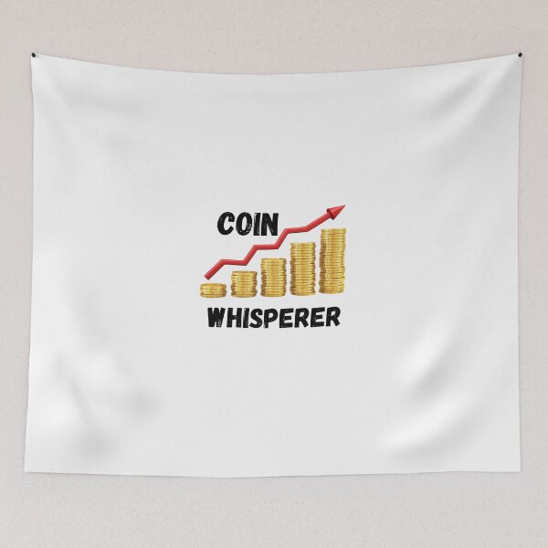 Aperçu de l'œuvre Coin Whisperer Collectionneur de pièces Numismatist Coin Collector créée et vendue par 77ART.
