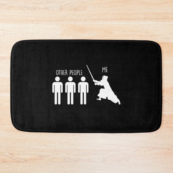 Item preview, Other People Me Swordfighter Swordsmen Japanese Martial Art designed and sold by Nessshirts.
