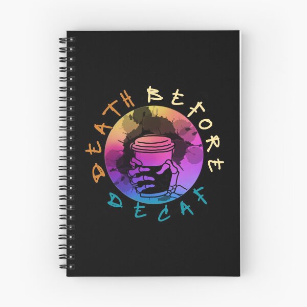 Item preview, Death before decaf designed and sold by attracdionz.