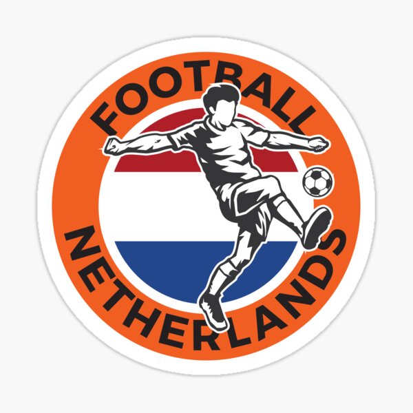 Netherlands Natioanal Team Euro 2021 Sticker for Sale by RB1899