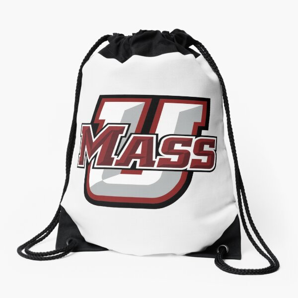 UMass Grey and White Sports (Professional| Perfect Gift Drawstring Bag