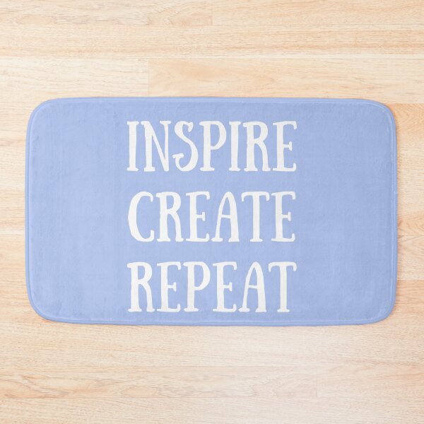 Item preview, Inspire, Create, Repeat designed and sold by theluckystore.