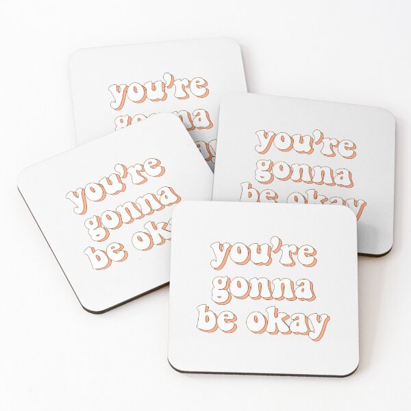 Item preview, You're Gonna Be Okay Positivity Retro Vintage Rainbo| Perfect Gift designed and sold by lucidama.