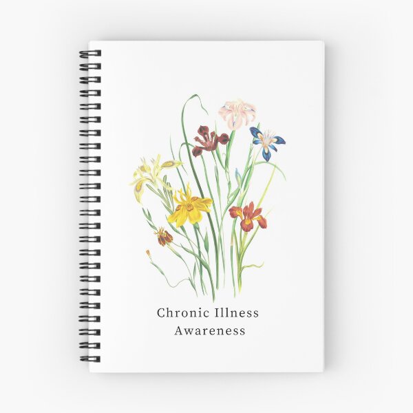Item preview, Chronic Illness Awareness - Delicate Wildflower Design designed and sold by Spoonie-Things.