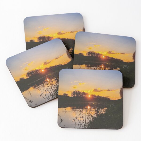 Item preview, Sunset canal designed and sold by masked-ivan.