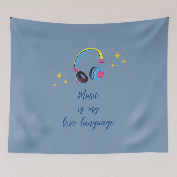 Item preview,  Music is my love language designed and sold by PIKABOOO.