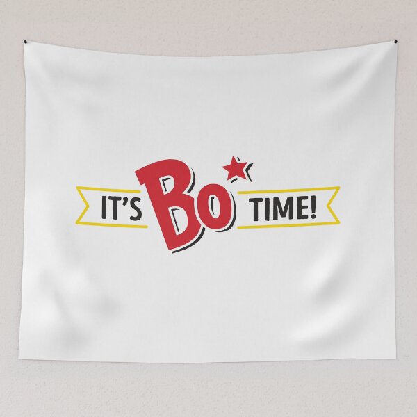 Item preview, It's Bo Time! - Bojangles (Black Text) designed and sold by sticker-stacker.
