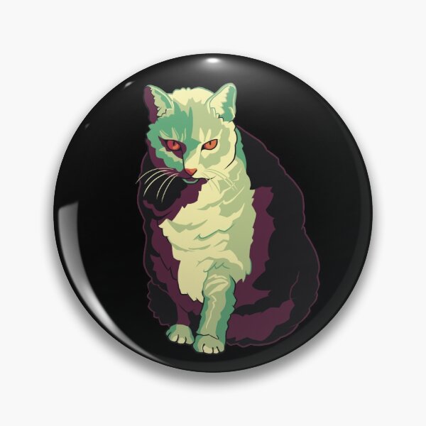 Item preview, Ominous Cat from the Shadows designed and sold by katesteele.