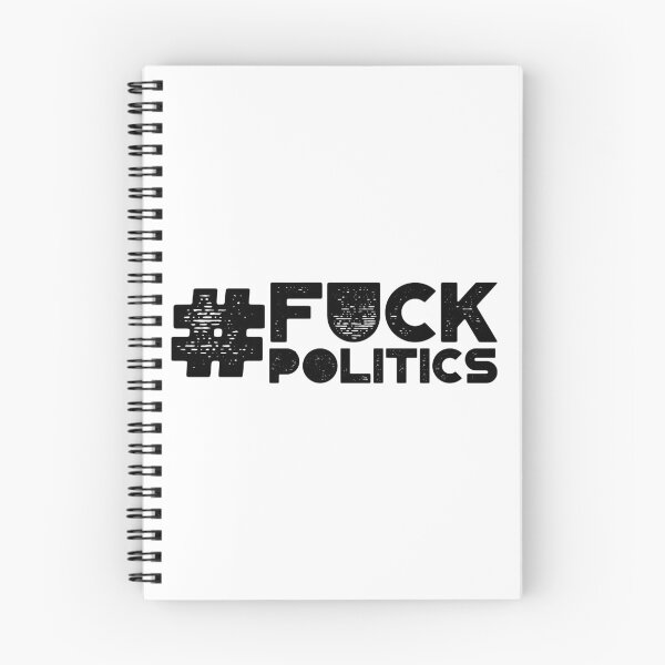 Item preview, #Fuck Politics designed and sold by DoodleDashCollective.
