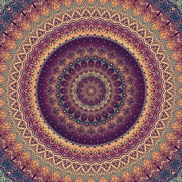 Artwork thumbnail, Mandala 108 by Mandala Of Life