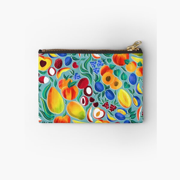 Item preview, Stone Fruit Fiesta - Blue designed and sold by TigaTiga.