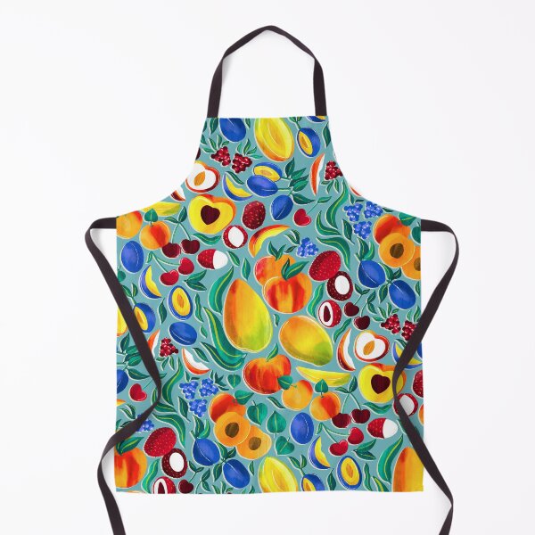Item preview, Stone Fruit Fiesta - Blue designed and sold by TigaTiga.