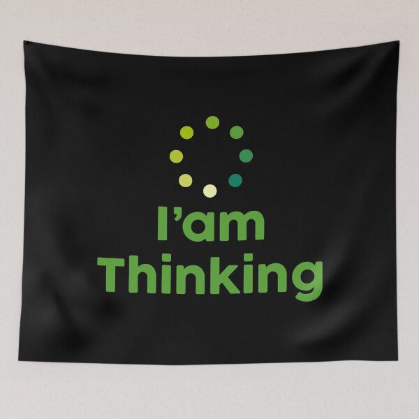 Item preview, I'am Thinking - humor designed and sold by ildafdhome.