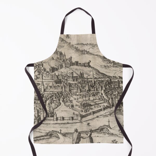 Item preview, Old Namur Belgium Map (1575) Vintage Nameur City & Street Atlas designed and sold by BravuraMedia.