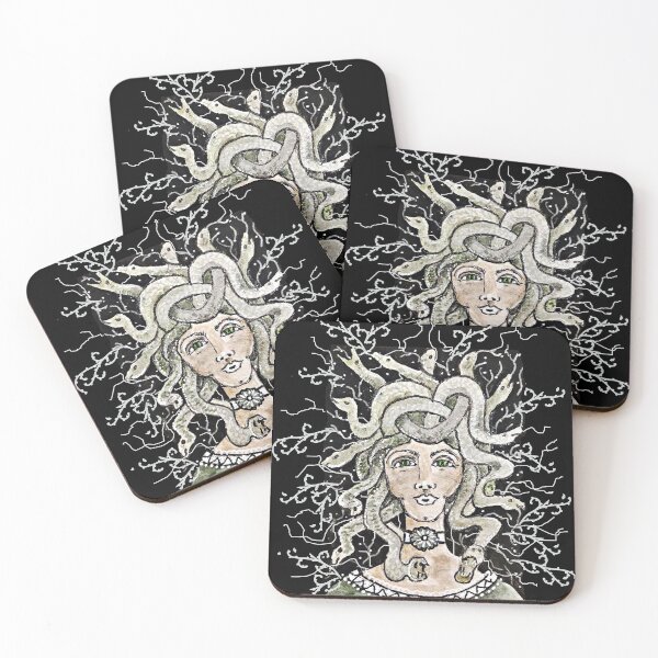 Item preview, MEDUSA Gorgo of Gorgon, Snake Hair Goddess designed and sold by artenvironments.