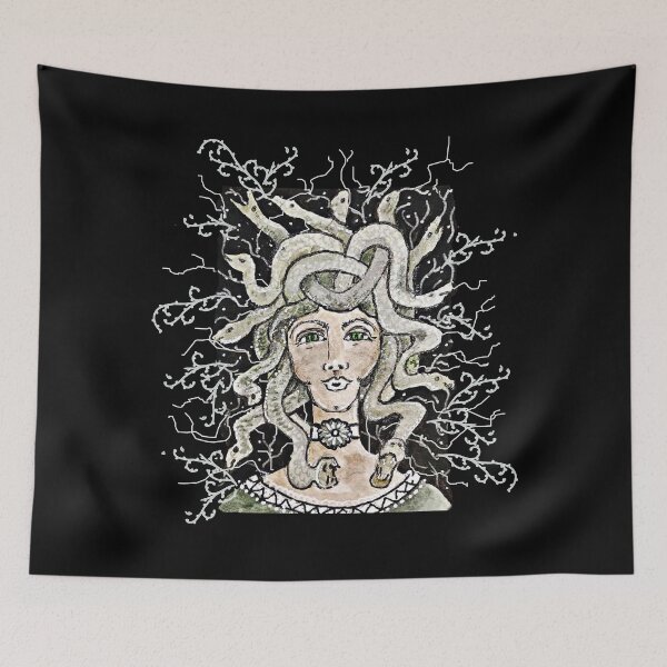 Item preview, MEDUSA Gorgo of Gorgon, Snake Hair Goddess designed and sold by artenvironments.