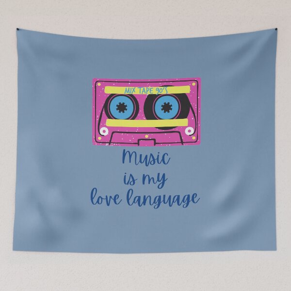 Item preview, Music is my love language designed and sold by PIKABOOO.