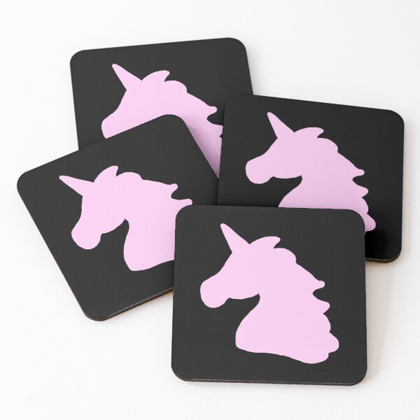 Item preview, Pink Unicorn Silhouette designed and sold by PinkKittenArts.