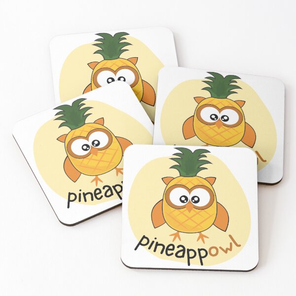 Item preview, Pineappowl - Animal pun designed and sold by The Agreeable Raven.
