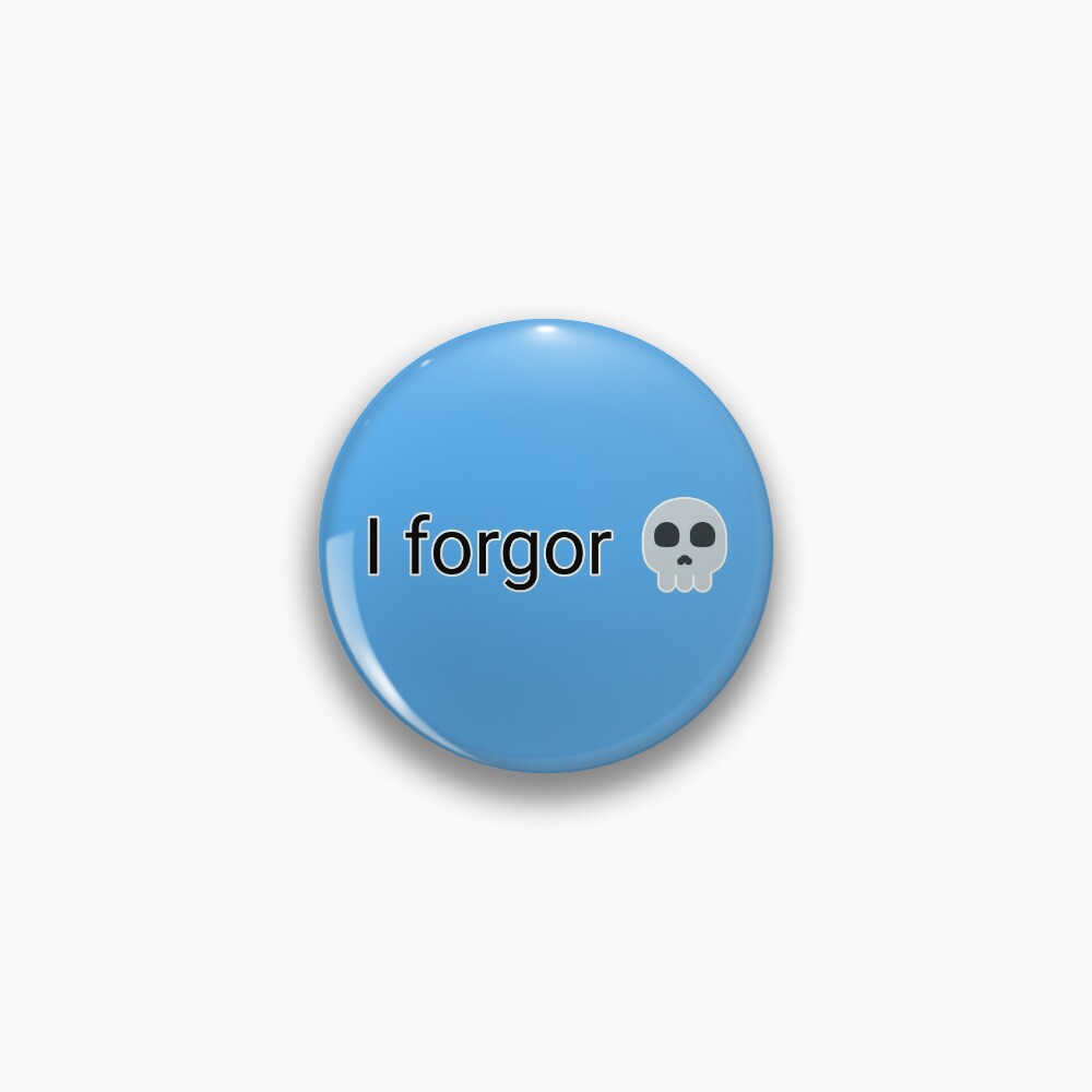 I Forgor Memes Stickers for Sale