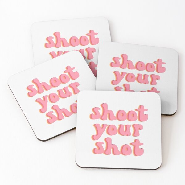 Item preview, Shoot Your Shot Positivity Retro Vintage Bubble Pin| Perfect Gift designed and sold by lucidama.