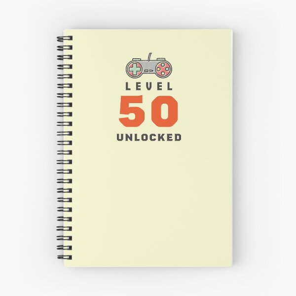 Item preview, Level 50 Unlocked, 50th Birthday Gift,Funny Gamer Birthday Gift for Family and Friends designed and sold by Boom-llqb.