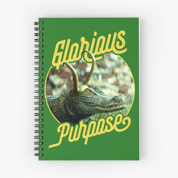 Item preview, GatorLoki Burdened with Glorious Purpose (Alligator aka LokiGator) designed and sold by frikybomb.