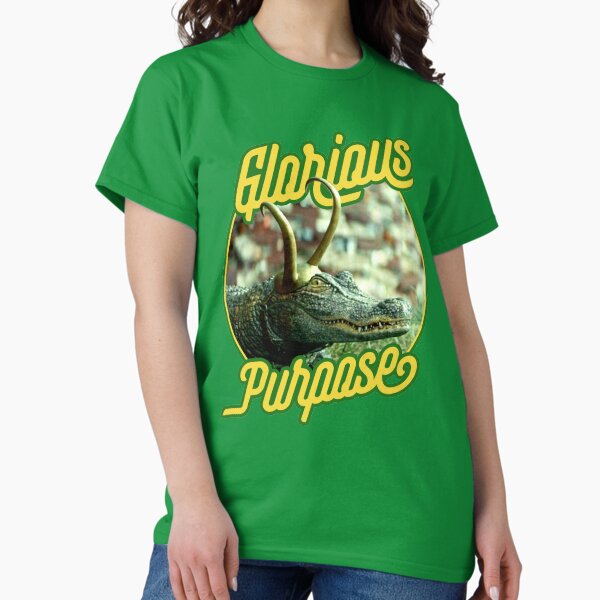 Item preview, GatorLoki Burdened with Glorious Purpose (Alligator aka LokiGator) designed and sold by frikybomb.