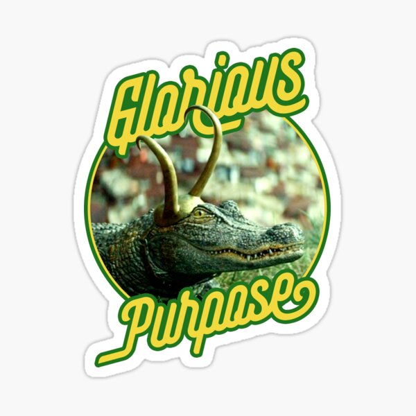 Artikel-Vorschau von GatorLoki mit der Last eines glorreichen Ziels (Alligator alias LokiGator), designt und verkauft von frikybomb.