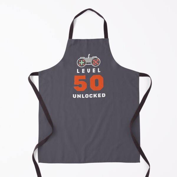 Item preview, Level 50 Unlocked, 50th Birthday Gift,Funny Gamer Birthday Gift for Family and Friends designed and sold by Boom-llqb.