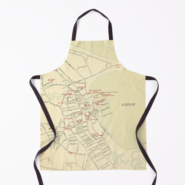 Item preview, Old Nantucket MA Town Map (1905) Vintage Massachusetts Island Locality Atlas designed and sold by BravuraMedia.