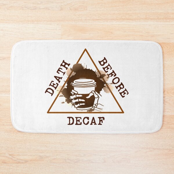 Item preview, Death before decaf designed and sold by attracdionz.