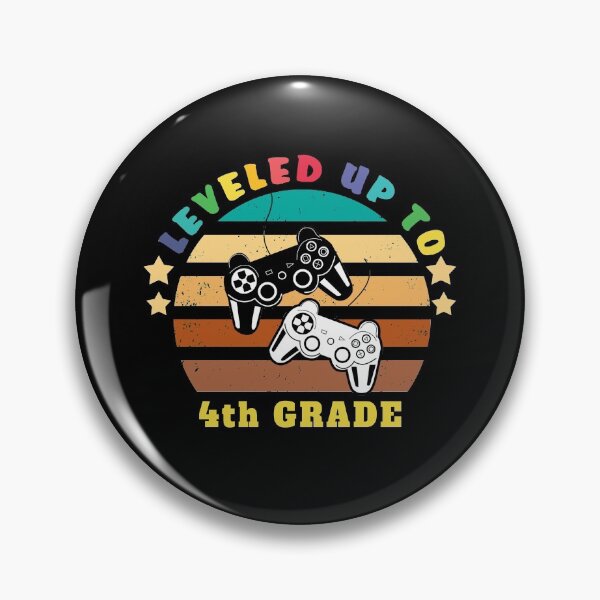 Item preview, Leveled Up To 4th Grade designed and sold by Dutlu.