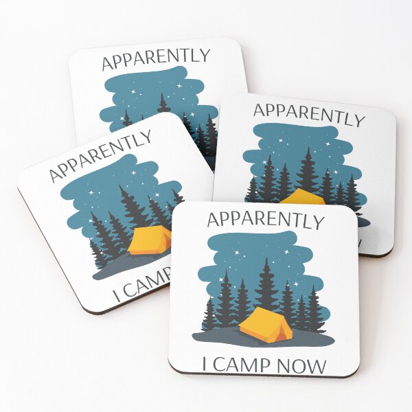 Item preview, Apparently I Camp Now designed and sold by BarvinWayne.