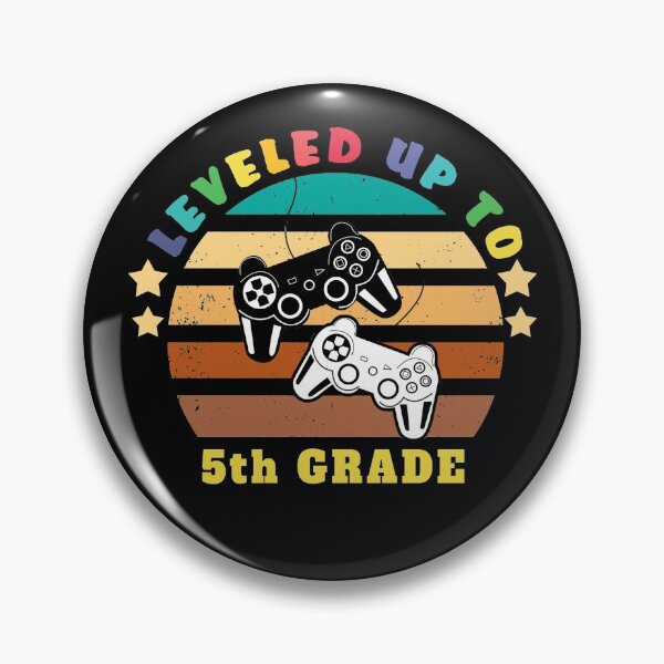 Item preview, Leveled Up To 5th Grade designed and sold by Dutlu.
