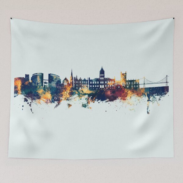 Item preview, Chester England Skyline designed and sold by ArtPrints.