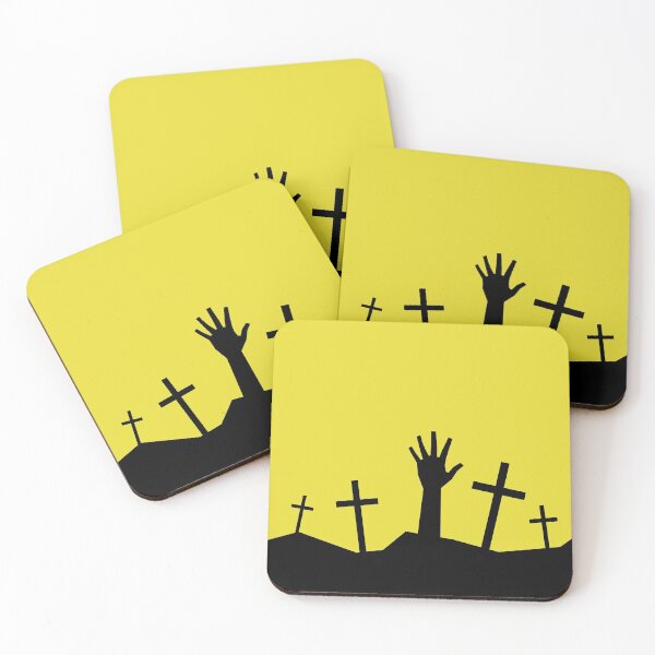 Item preview, Zombie resurrection minimalistic art designed and sold by parkinsmack.
