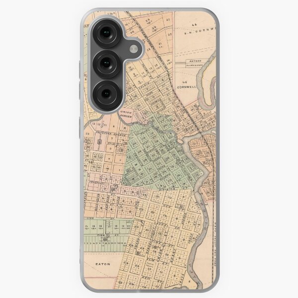 Item preview, Old Napa CA Map (1879) Vintage California Wine Country Atlas designed and sold by BravuraMedia.