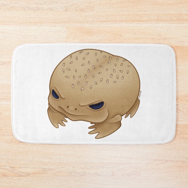 Item preview, BurgerBun Frog  designed and sold by FoliumDesigns.