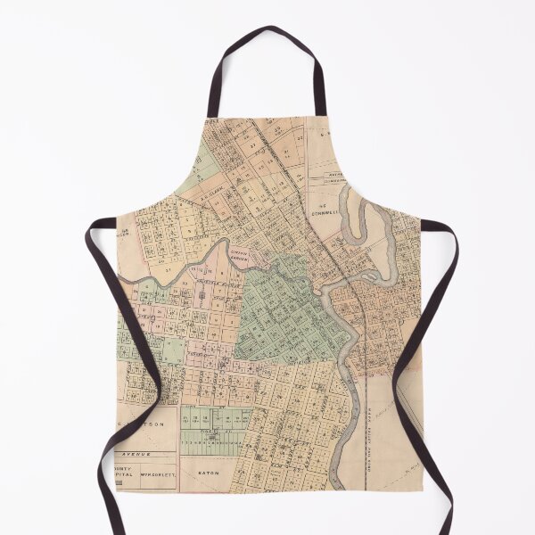 Item preview, Old Napa CA Map (1879) Vintage California Wine Country Atlas designed and sold by BravuraMedia.