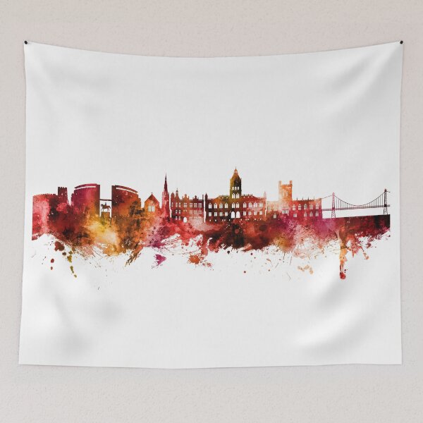 Item preview, Chester England Skyline designed and sold by ArtPrints.