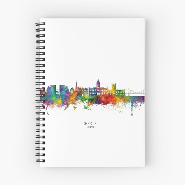 Item preview, Chester England Skyline designed and sold by ArtPrints.