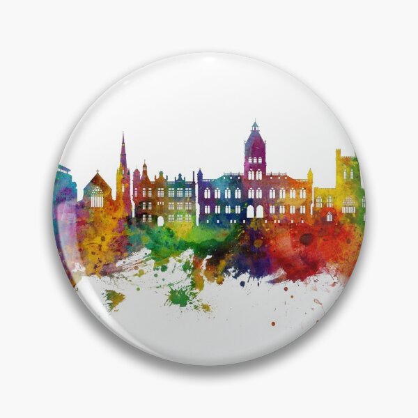 Item preview, Chester England Skyline designed and sold by ArtPrints.