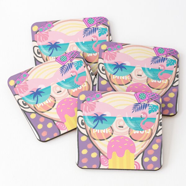 Item preview, summer beautiful woman with ice cream designed and sold by tonnapa.