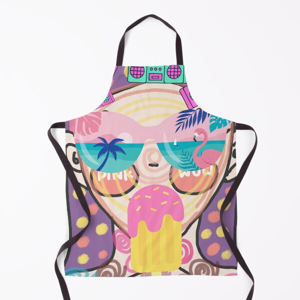 Item preview, summer beautiful woman with ice cream designed and sold by tonnapa.