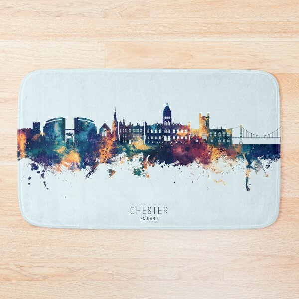Item preview, Chester England Skyline designed and sold by ArtPrints.